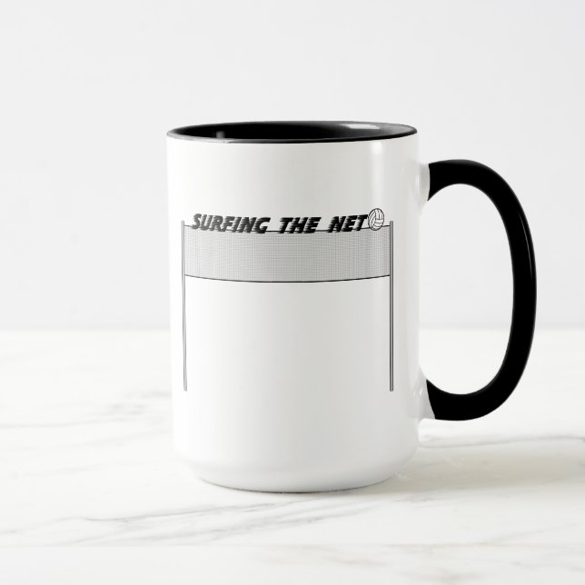 Caneca Surfando a rede (Direita)