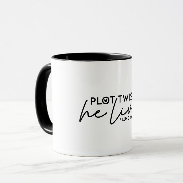 Caneca Surpresa no Enredo Ele Vive, Páscoa Cristã (Frente Esquerda)