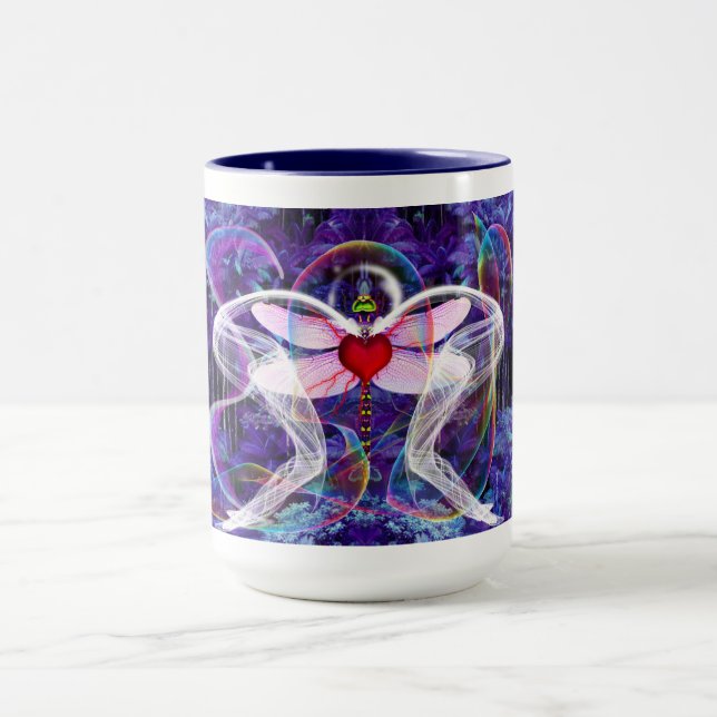 Caneca Surreal Psíquico Libélula (Centro)