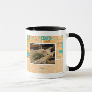 Caneca Suspiro. Iz furou