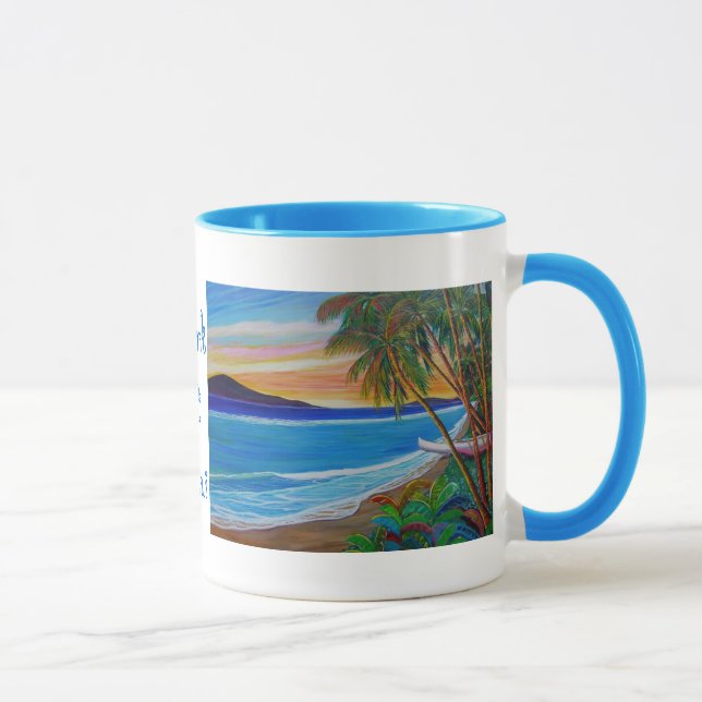 Caneca Suzannes Shark Pit sunset mug (Direita)
