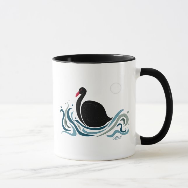 Caneca Swan Negro (Direita)