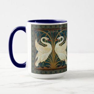 Caneca Swan, Rush e Iris por Walter Crane