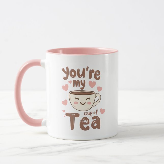 Caneca Sweet Valentine's Day Tea Lover Quote (Esquerda)