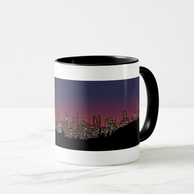 Caneca Sydney Sunset Mug (Frente Esquerda)