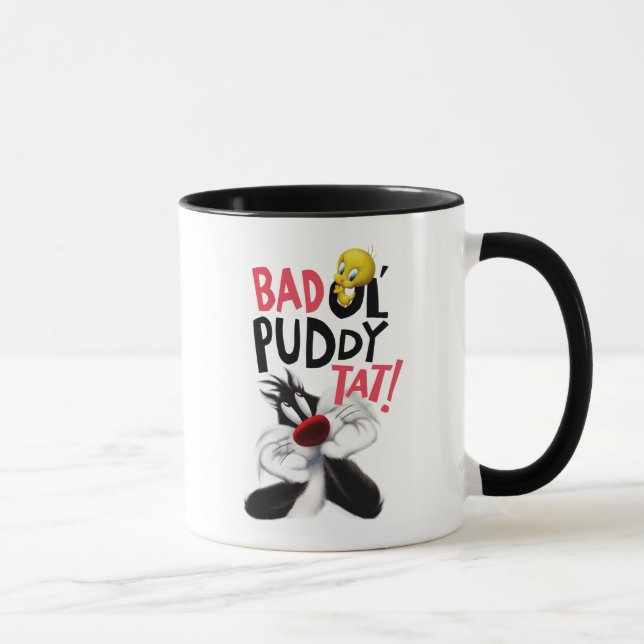 Caneca SYLVESTER™ E TWEETY™ - Pó de Ol' defeituoso (Direita)