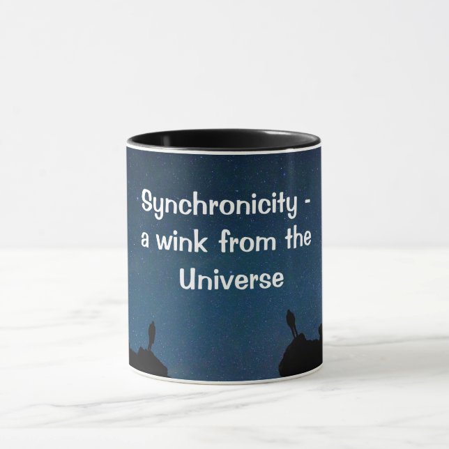 Caneca Synchronicity - um piscar os olhos da Cotação Univ (Centro)