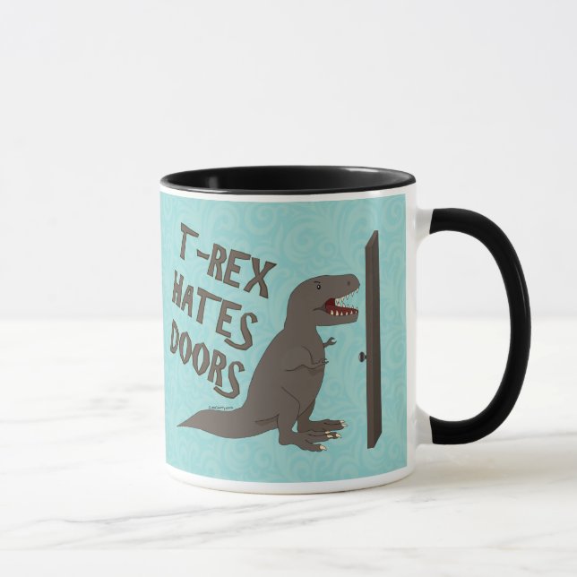 Caneca T-Rex deia portas (Direita)