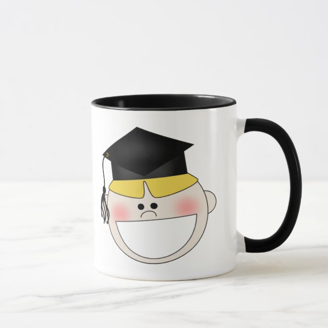Caneca T-shirt e presentes da graduação dos meninos (Direita)