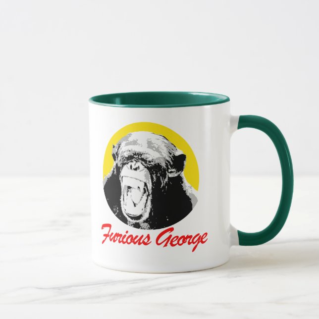 Caneca T-shirt furioso de George (Direita)