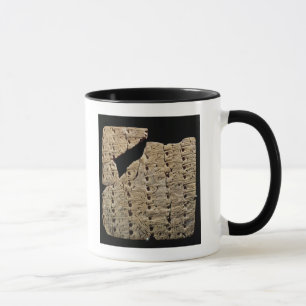 Caneca Tabuleta com roteiro cuneiform, de Uruk