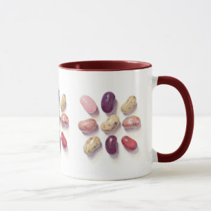Caneca TAC TIC TOE JELLY BEANS Maroon Combo Mug