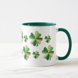 Caneca Taça com Clovers
