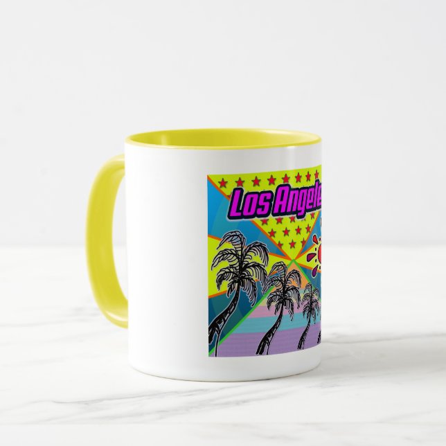 Caneca Taça da Liberdade de Los Angeles (Frente Esquerda)
