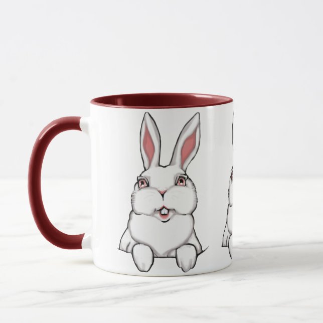 Caneca Taça de Café Bunny Rabbit Mug Café Coelheira (Esquerda)