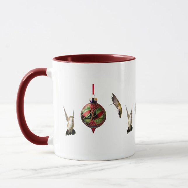 Caneca Taça de Café de Natal de Hummingbird (Esquerda)