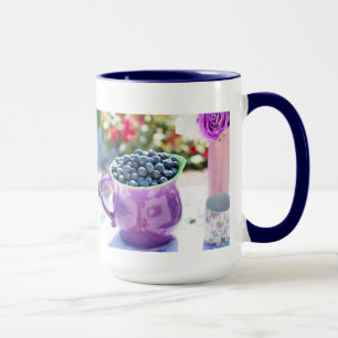 Caneca Taça de Café de Sabor Roxo bonito
