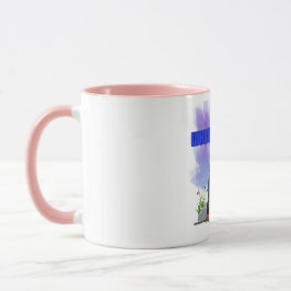 Caneca Taça de café rosa "WHEEM Chille" para "aqueles dia
