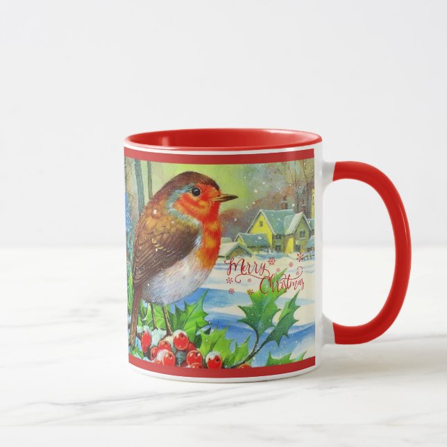 Caneca Taça de Natal Seu Amigo De Birdwatcher (Direita)