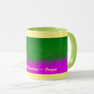 Caneca Taça do Vale das Montanhas Rosa