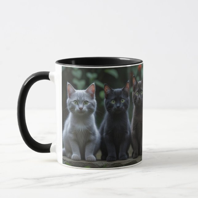 Caneca Taça Gato Lover - Escuro (Esquerda)