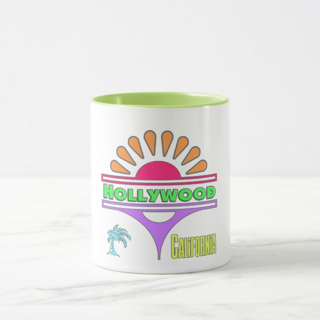 Caneca Taça "Hollywood Colorful 1" (Centro)