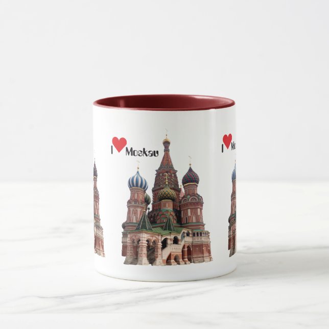 Caneca Taça Moscovo Rússia Russia (Centro)
