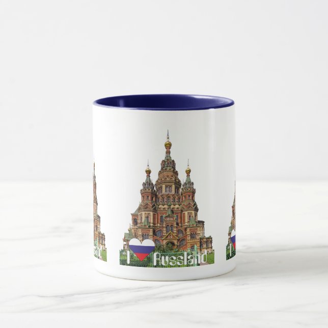 Caneca Taça Rússia Russia (Centro)