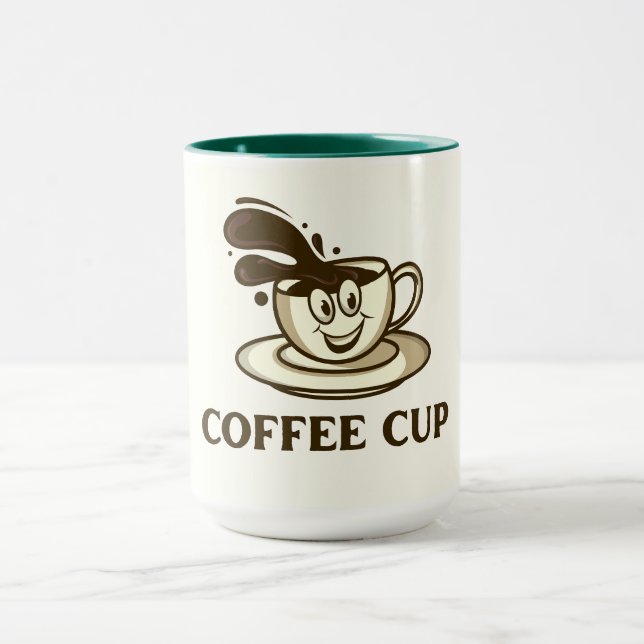 Caneca Taça Sorrindo De Café - Tumg De Café Jogada (Centro)