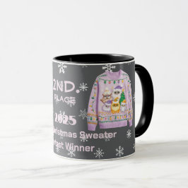 Caneca Tacky Christmas Sweater 2nd. Place Contest Winner