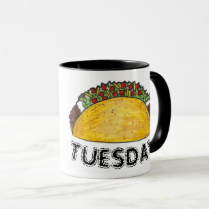 Caneca Taco Tacos Foodie Tex Comida Mex Mexicana