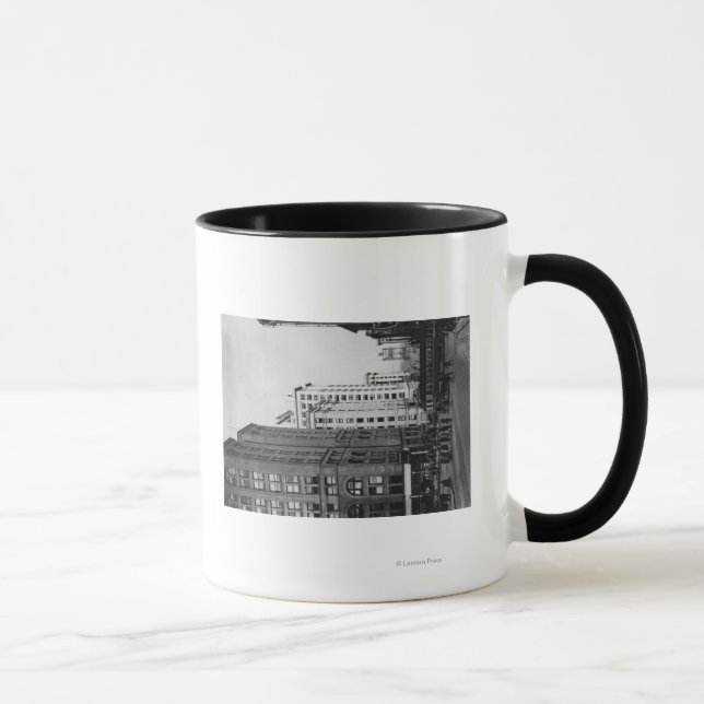 Caneca Tacoma, WA - Vista de Centro das Ruas Principais (Direita)