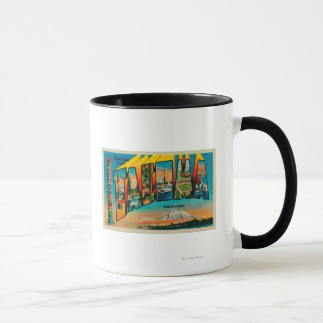 Caneca Tacoma, Washington - Grandes Cenas de Letra 2 (Direita)