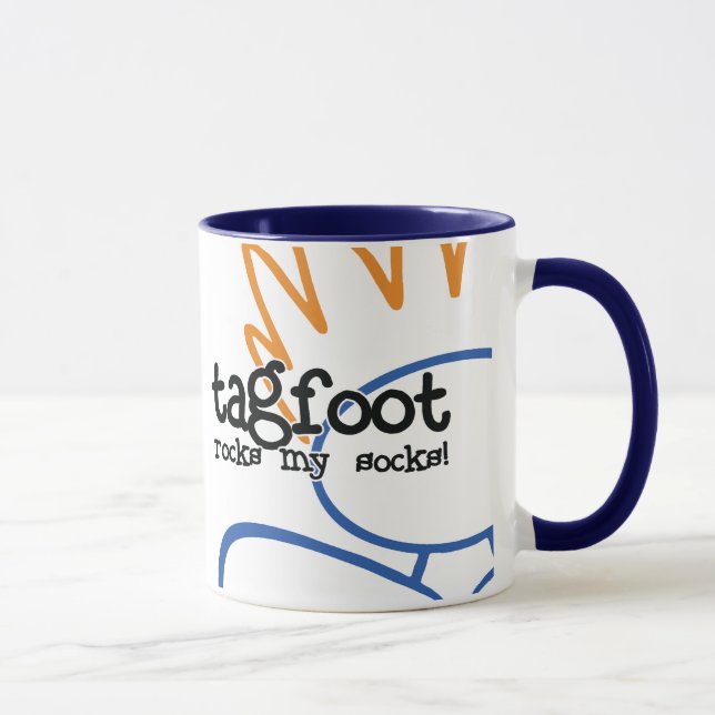 Caneca tagfoot (muggie) (Direita)