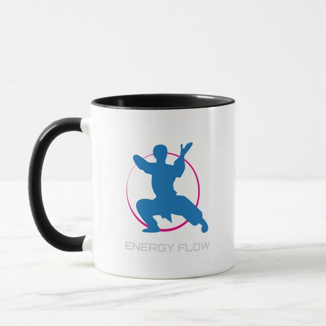 Caneca Tai Chi Energy Flow Martial Arts (Esquerda)