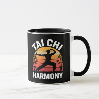 Caneca Tai Chi Harmony – Sunset Silhouette