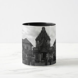 Caneca Tailândia antiga Banguecoque Wat Phra Kaew turista
