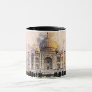 Caneca "TAJ-MAHAL" Beleza, amor e respeito pela esposa