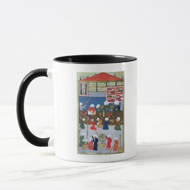 Caneca Takyuddin e outros astrónomos (Esquerda)