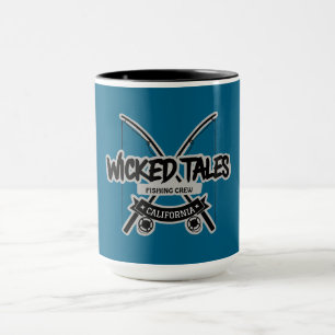 Caneca Tales Perversos A Pescar Tripulação