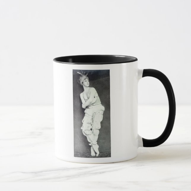 Caneca Tamara Karsavina no papel de Zobeide (Direita)