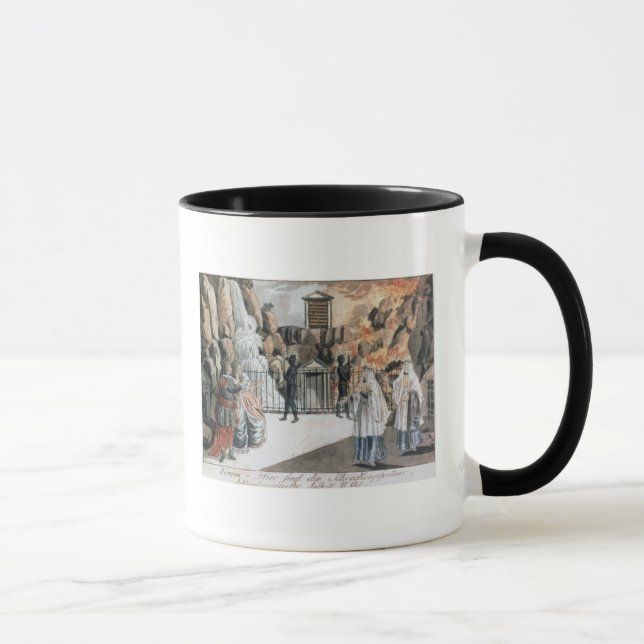 Caneca Tamino e Pamina antes do templo (Direita)
