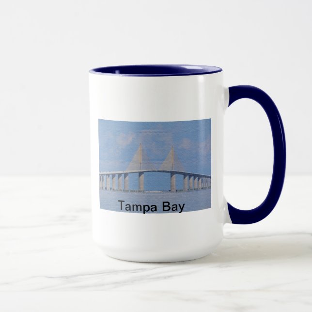 Caneca Tampa Bay Mug com Ponte (Direita)