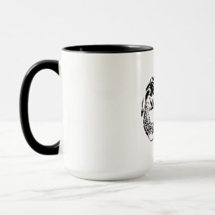 Caneca Tampão Dragão Negro