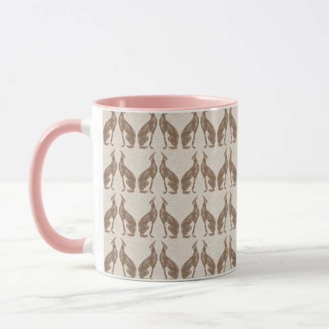 Caneca Tan Greyhound Coffee Mug (Esquerda)
