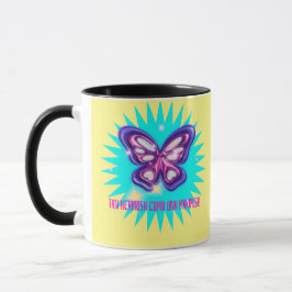Caneca Tan hermosa como mariposa