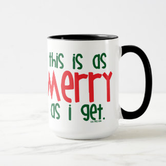 Caneca Tão alegre como eu obtenho