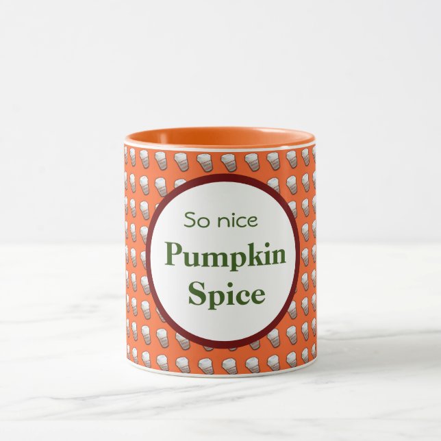 Caneca Tão Bonita Pumpkin Spice (Centro)