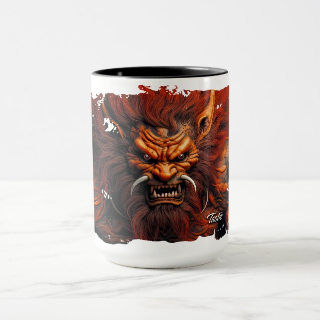 Caneca Taotie (Chinês) - Drinkware Demon (Centro)