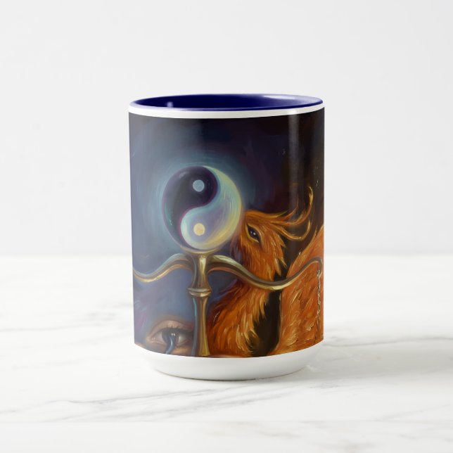 Caneca Tapeçaria Espiritual de Parede Fênix Equilíbrio (Centro)